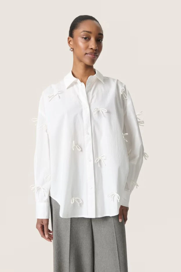 Blouses lange mouw wit Soaked In Luxury
