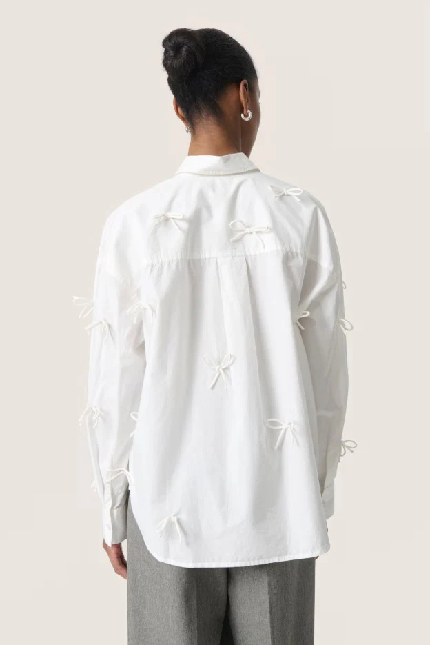 Blouses lange mouw wit Soaked In Luxury - Image 4