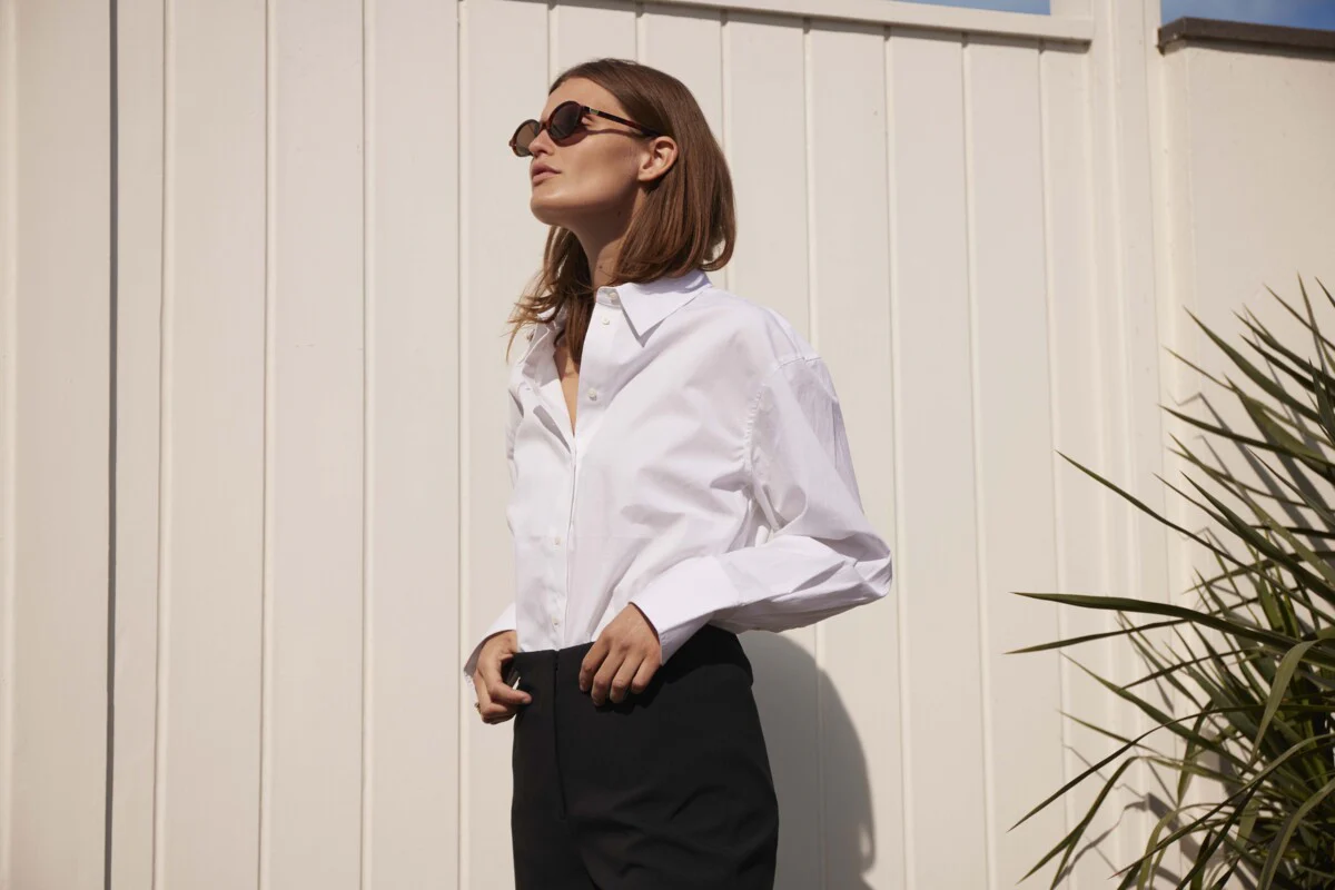 Blouses lange mouw wit Soaked In Luxury - Image 5