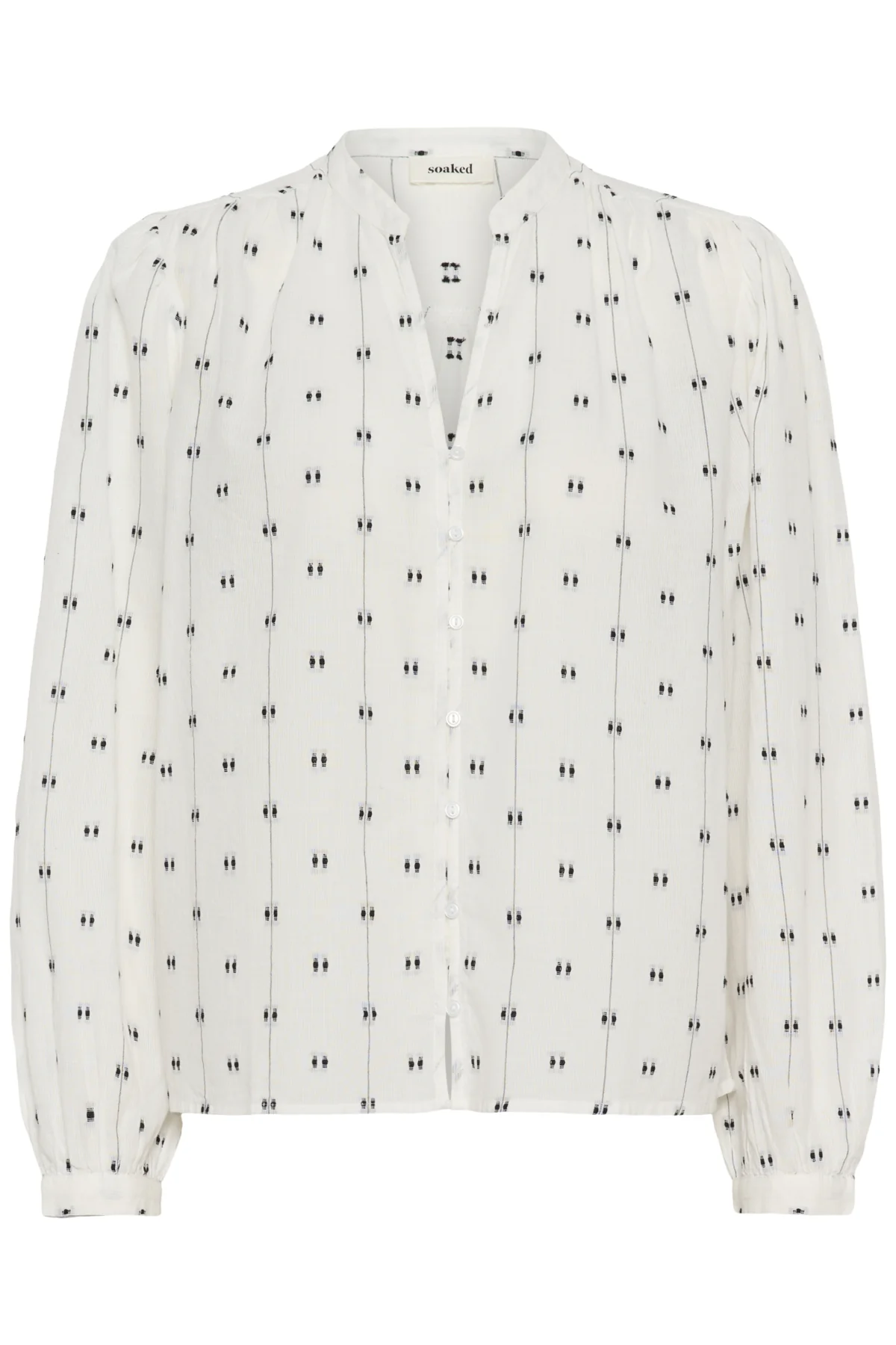 Blouses lange mouw wit Soaked In Luxury - Image 2