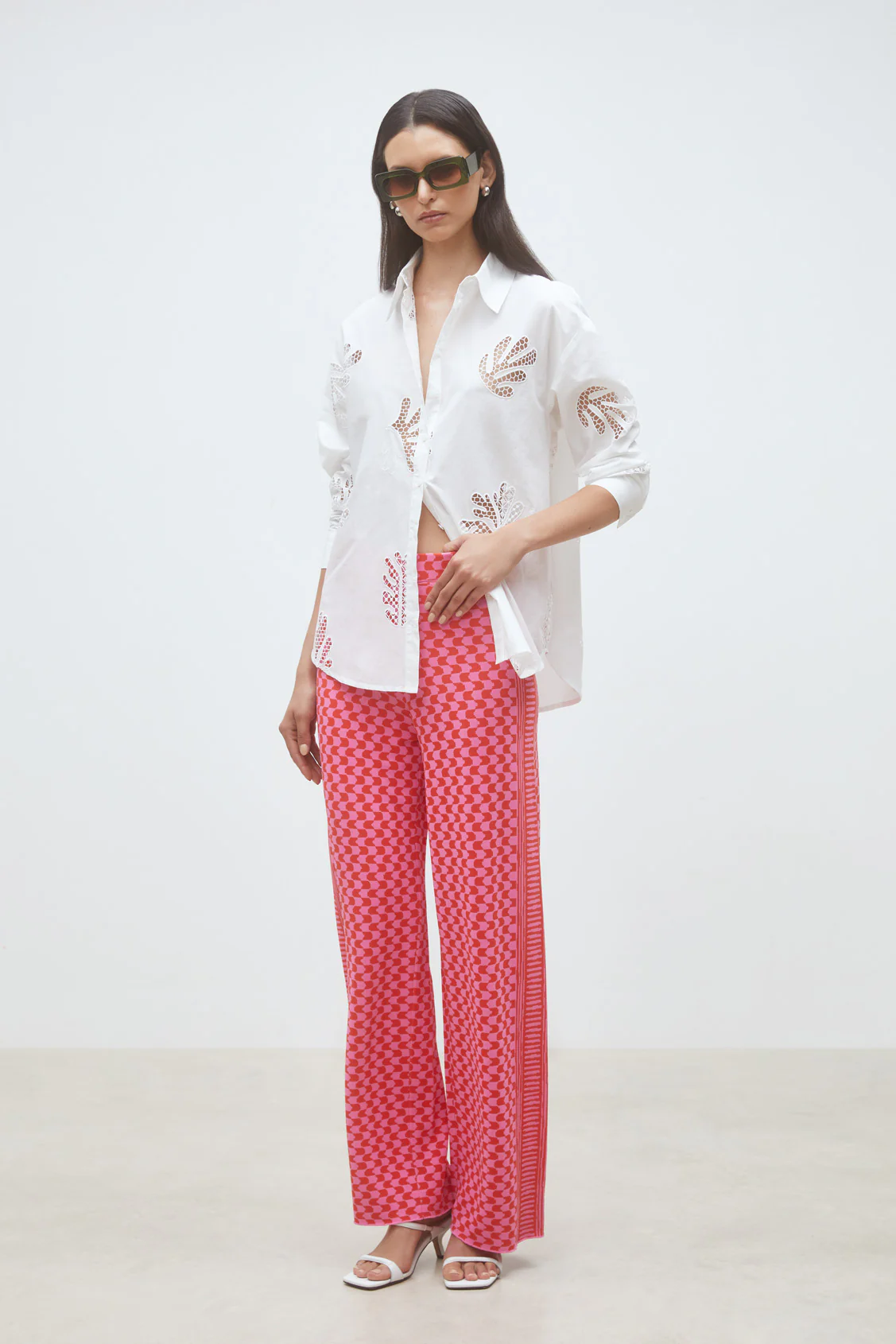 Blouses lange mouw wit Suncoo Paris - Image 3