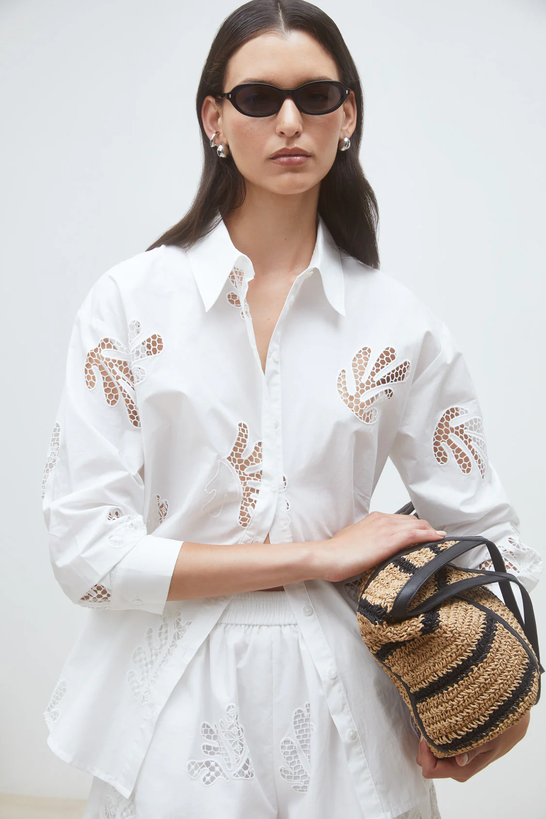 Blouses lange mouw wit Suncoo Paris - Image 6