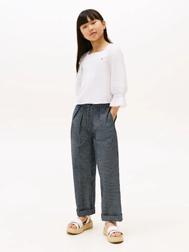 Blouses lange mouw wit Tommy Hilfiger - Image 3