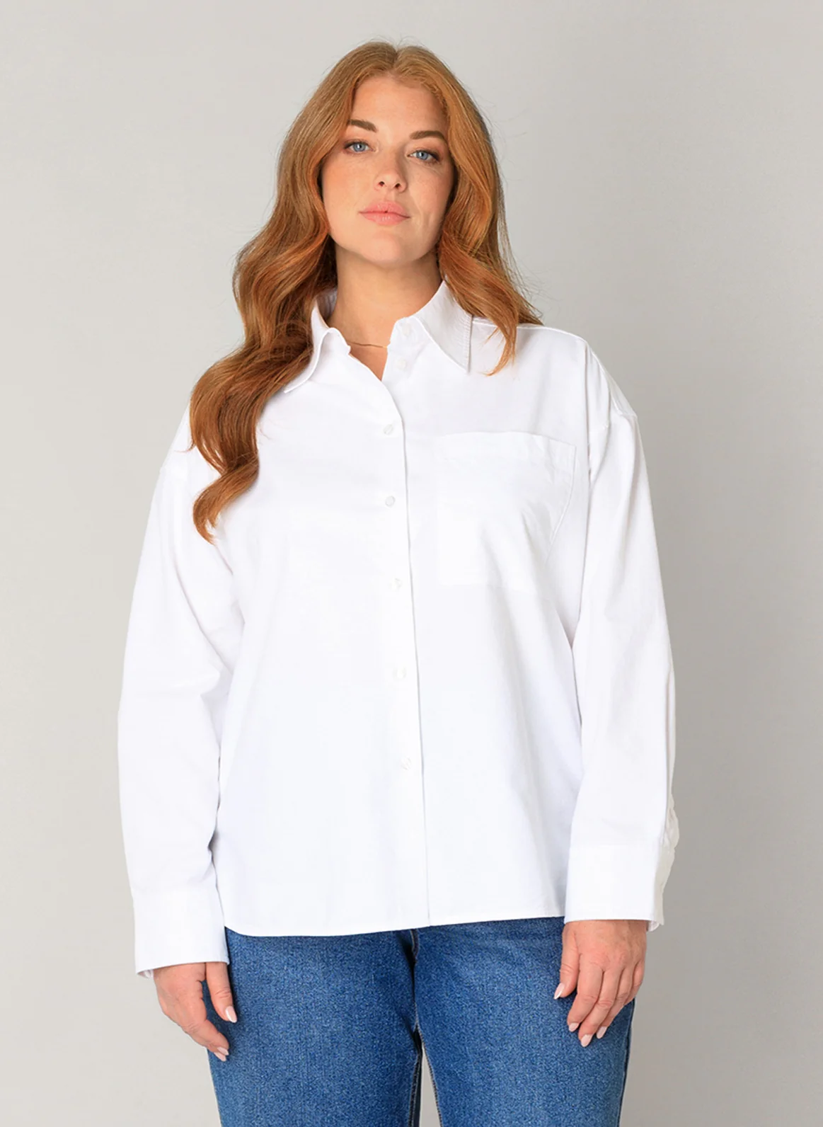 Blouses lange mouw wit yest curve - Image 4
