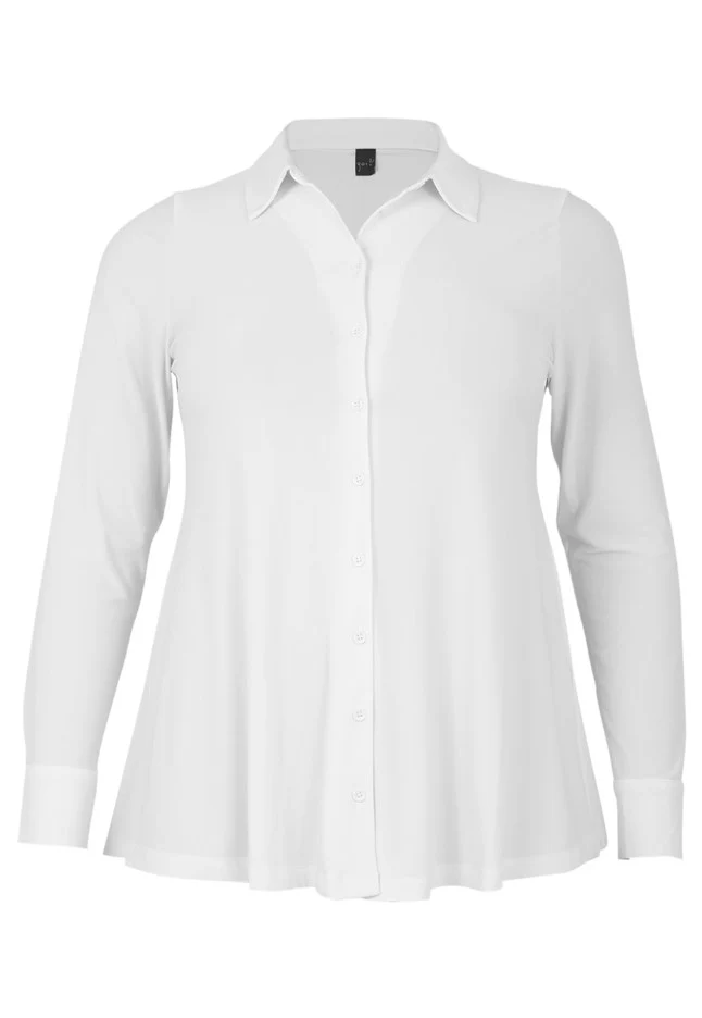 Blouses lange mouw wit Yoek - Image 2