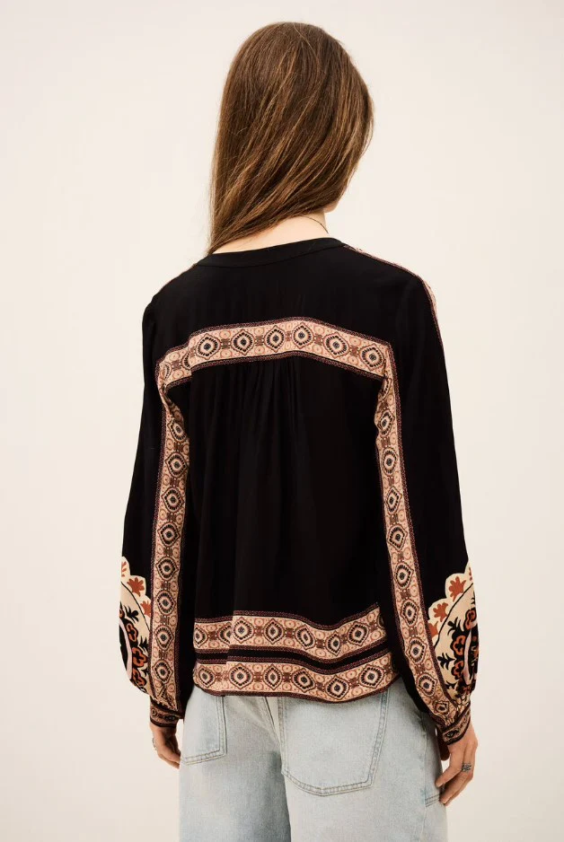 Blouses lange mouw zwart ba&sh - Image 3