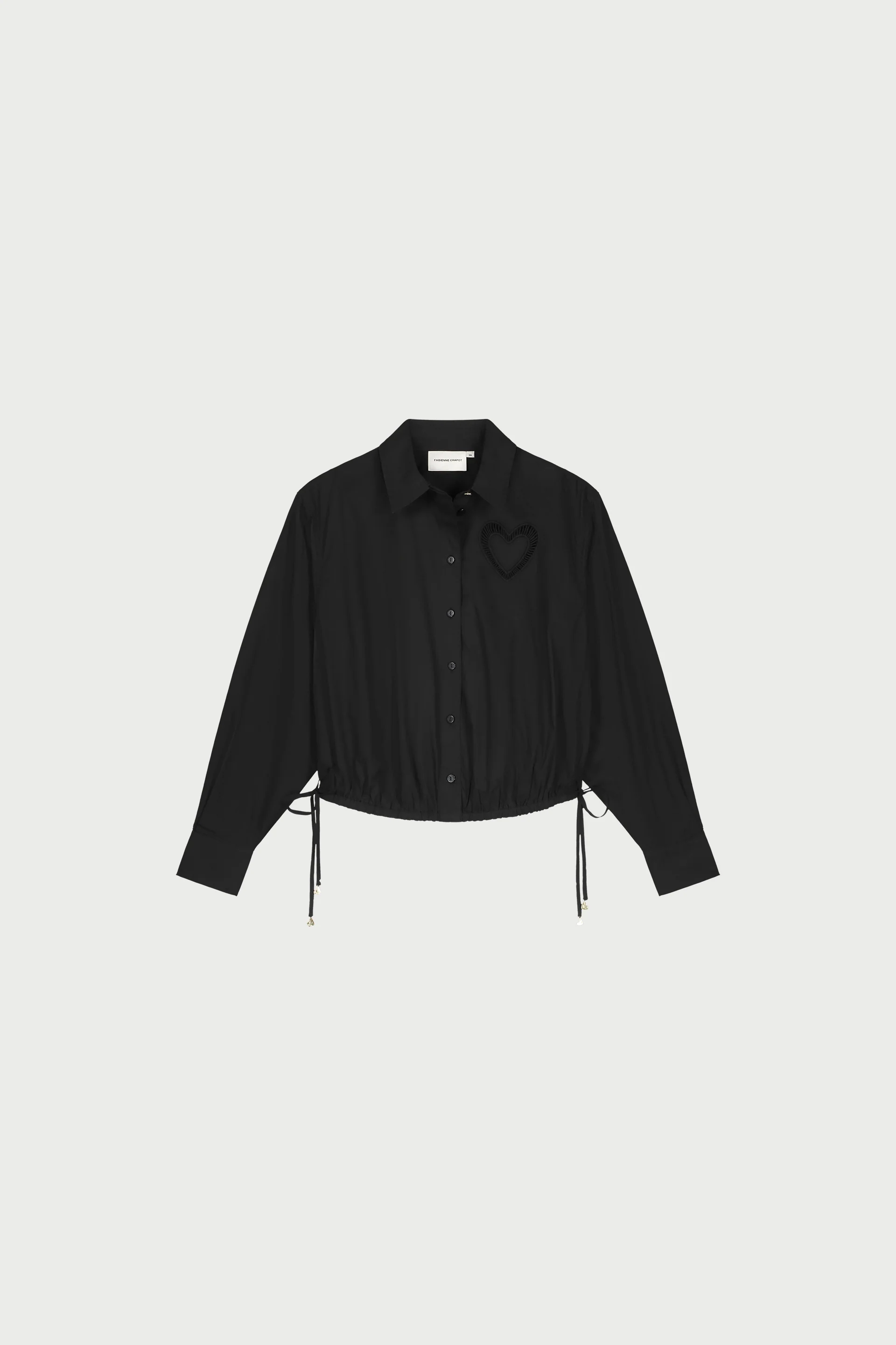 Blouses lange mouw zwart Fabienne Chapot