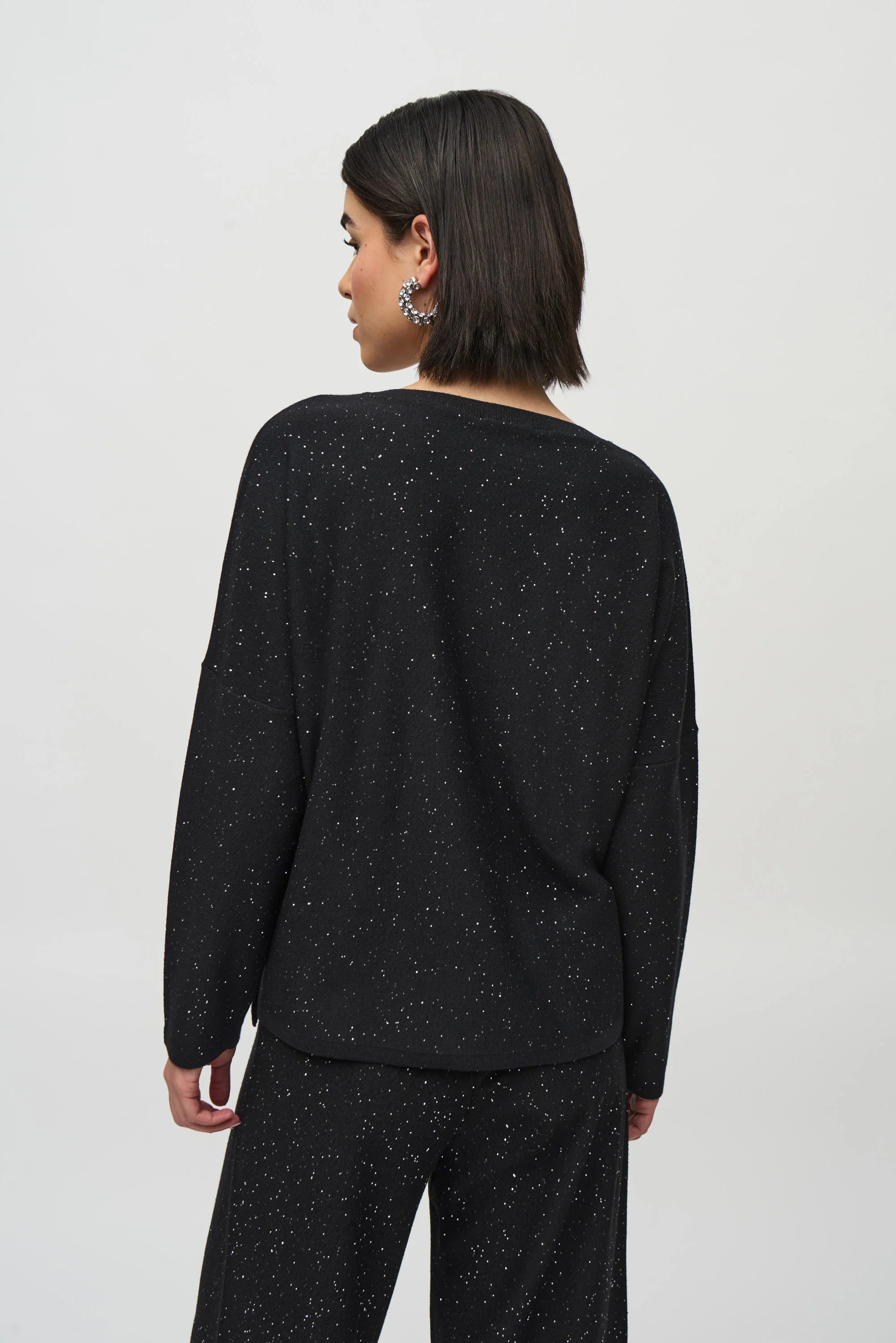 Blouses lange mouw zwart Joseph Ribkoff - Image 2