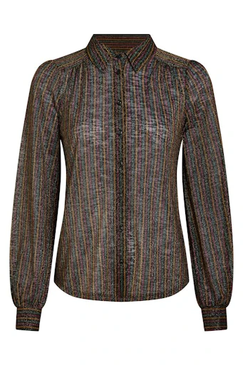 Blouses lange mouw zwart King Louie