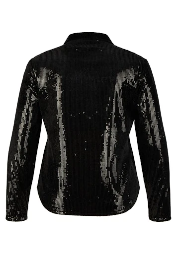 Blouses lange mouw zwart LeComte - Image 2