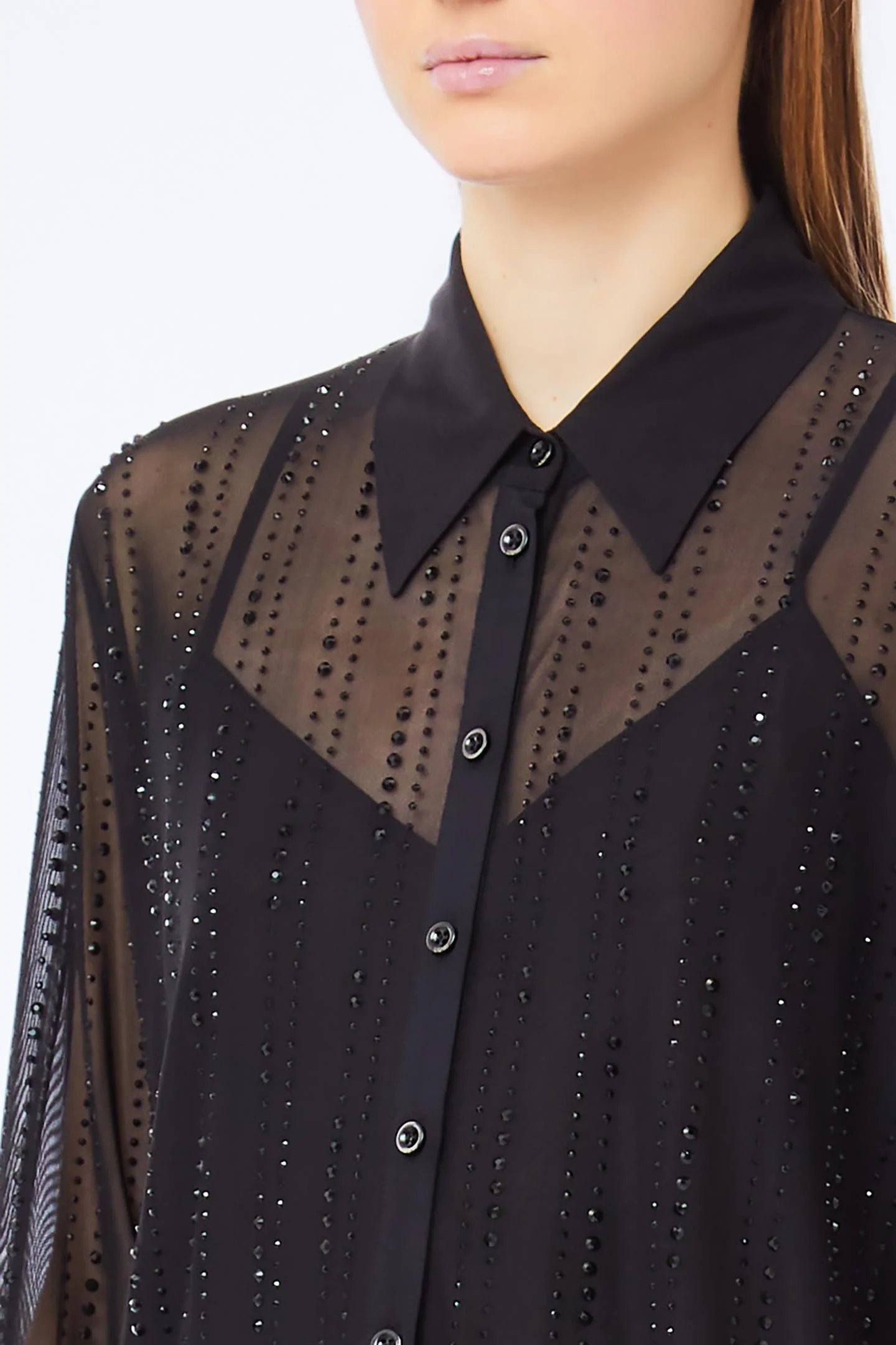 Blouses lange mouw zwart Liu Jo Black - Image 2