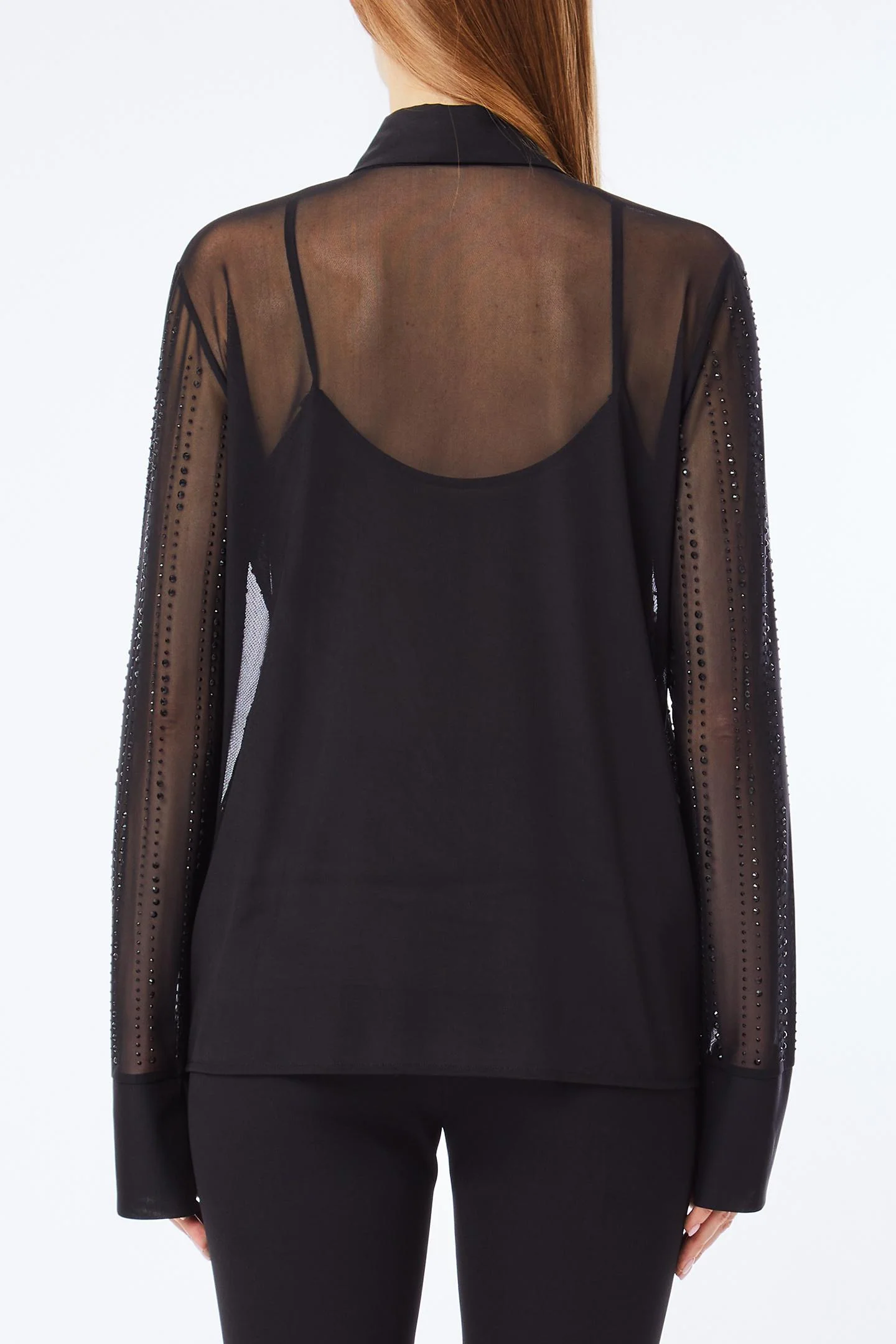 Blouses lange mouw zwart Liu Jo Black - Image 3