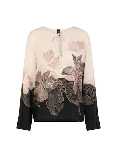 Blouses lange mouw zwart Marc Cain - Image 2