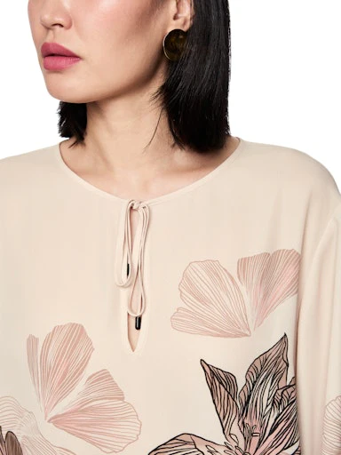 Blouses lange mouw zwart Marc Cain - Image 4