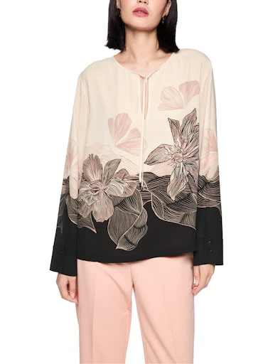 Blouses lange mouw zwart Marc Cain - Image 6