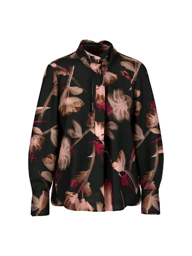 Blouses lange mouw zwart Marc Cain - Image 2