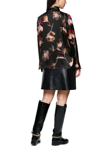Blouses lange mouw zwart Marc Cain - Image 3