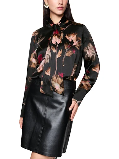 Blouses lange mouw zwart Marc Cain - Image 6
