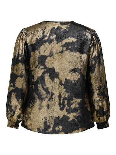 Blouses lange mouw zwart ONLY Carmakoma - Image 2