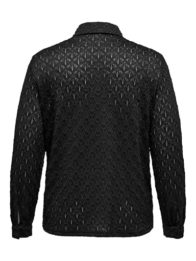 Blouses lange mouw zwart ONLY Carmakoma - Image 2