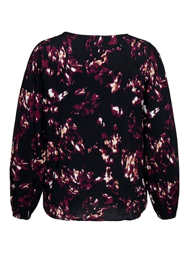 Blouses lange mouw zwart ONLY Carmakoma - Image 2