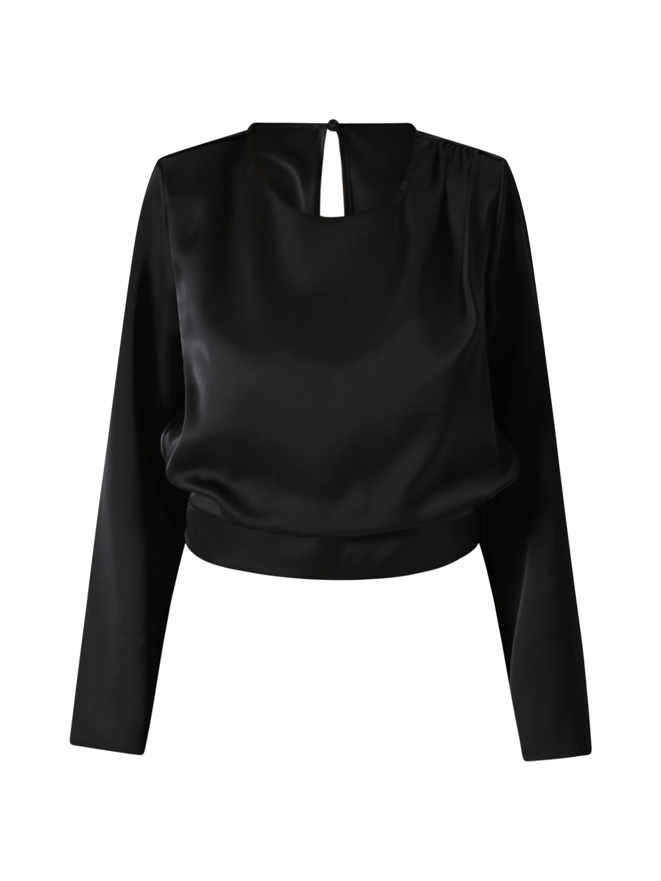 Blouses lange mouw zwart Rinascimento - Image 2