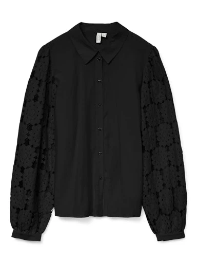 Blouses lange mouw zwart VERO MODA