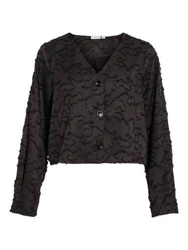 Blouses lange mouw zwart VILA