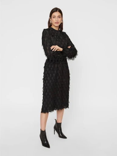 Blouses lange mouw zwart Y.A.S - Image 5