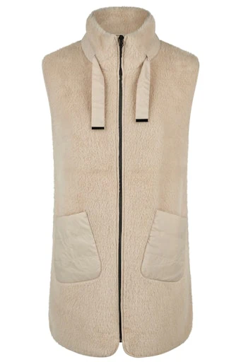 Bodywarmers beige Barbara Lebek