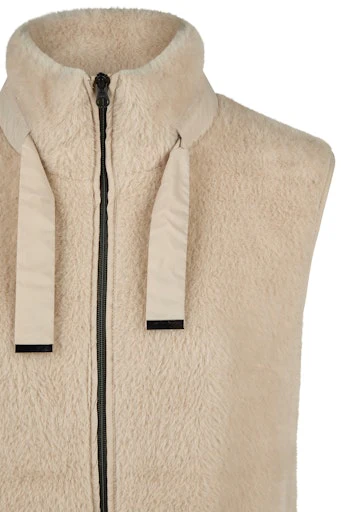 Bodywarmers beige Barbara Lebek - Image 3