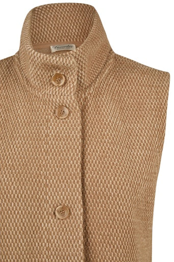 Bodywarmers beige Barbara Lebek - Image 3