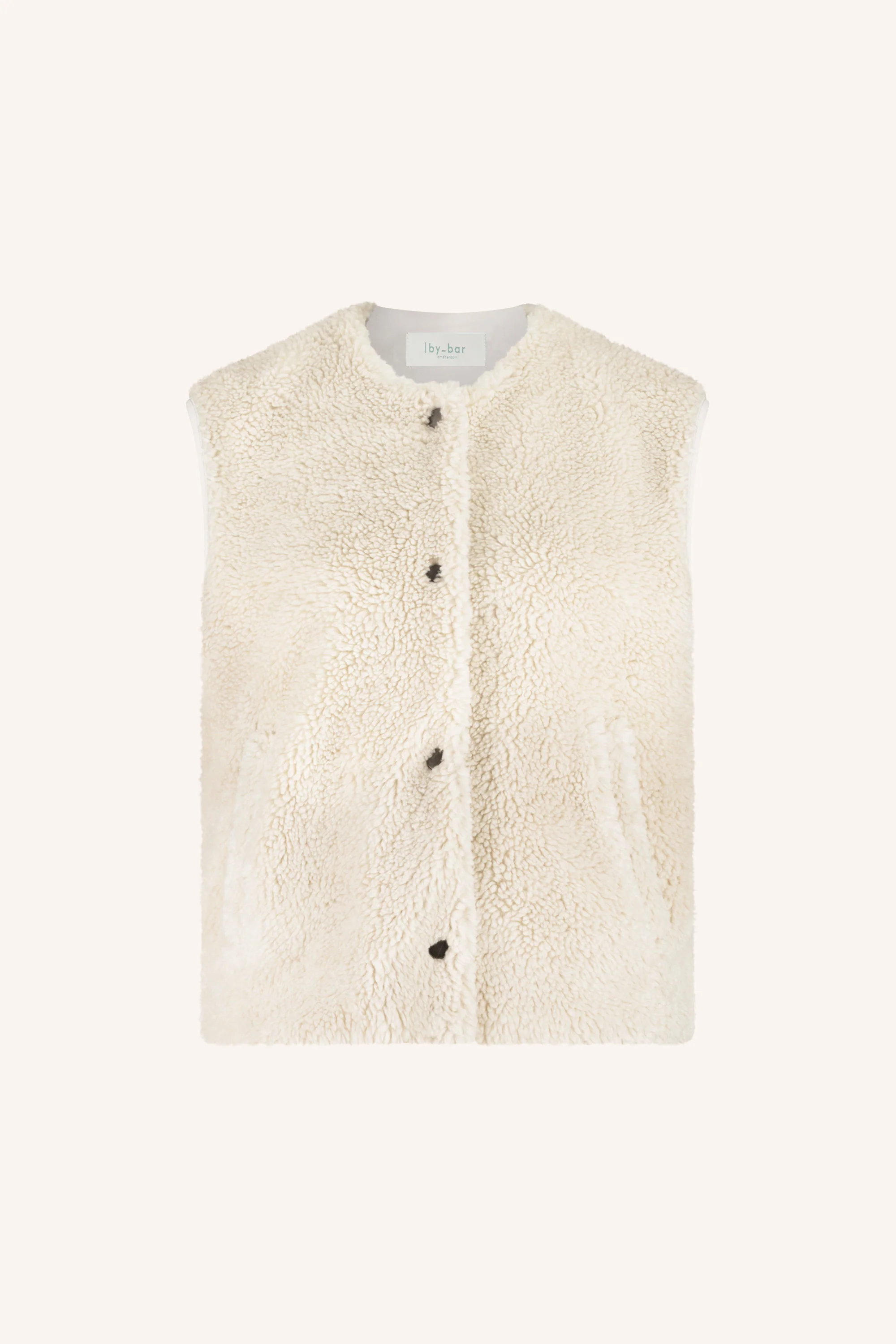 Bodywarmers beige by-bar - Image 6