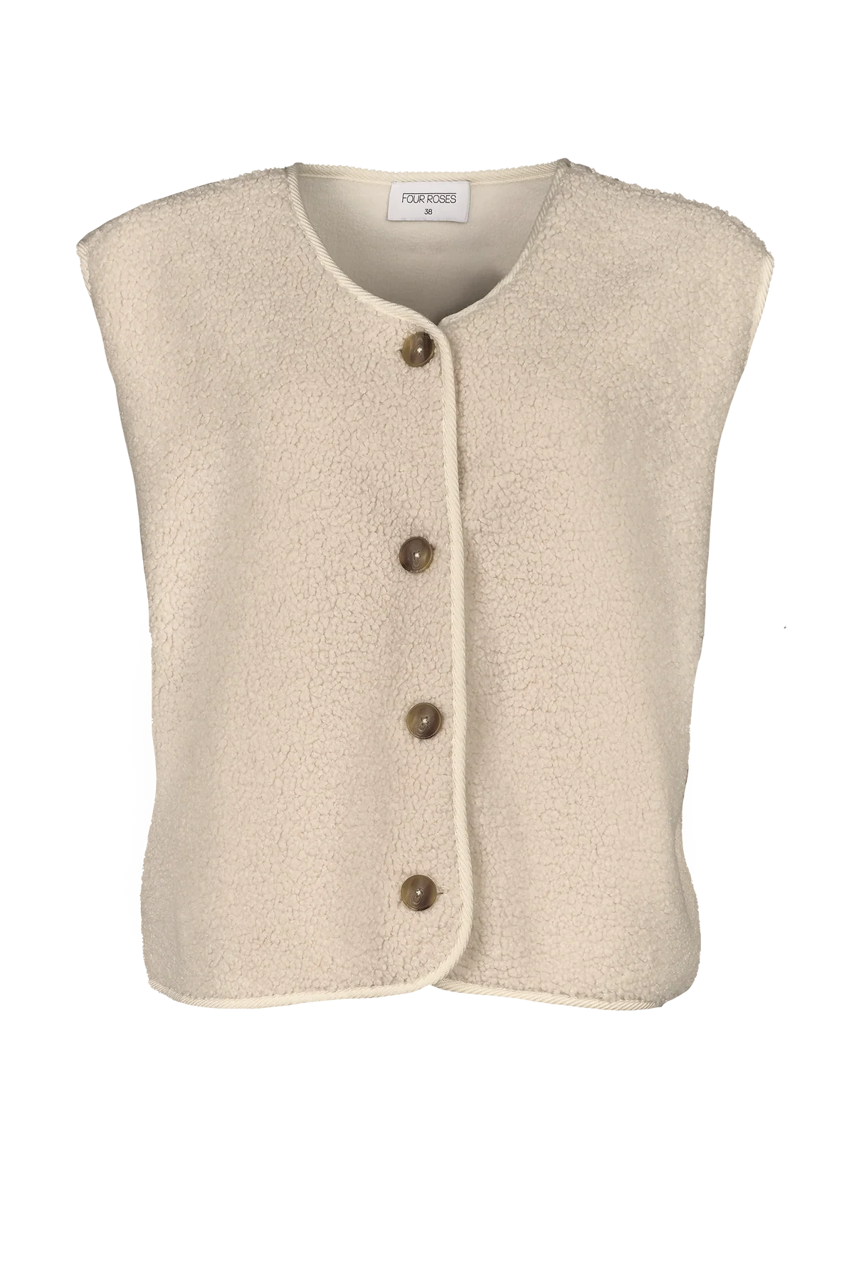 Bodywarmers beige Four Roses - Image 2