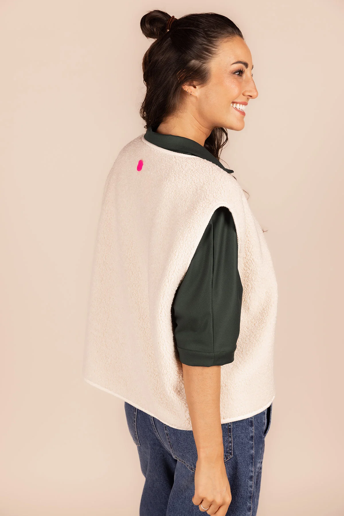 Bodywarmers beige Four Roses - Image 3