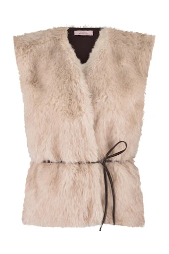 Bodywarmers beige Studio Anneloes