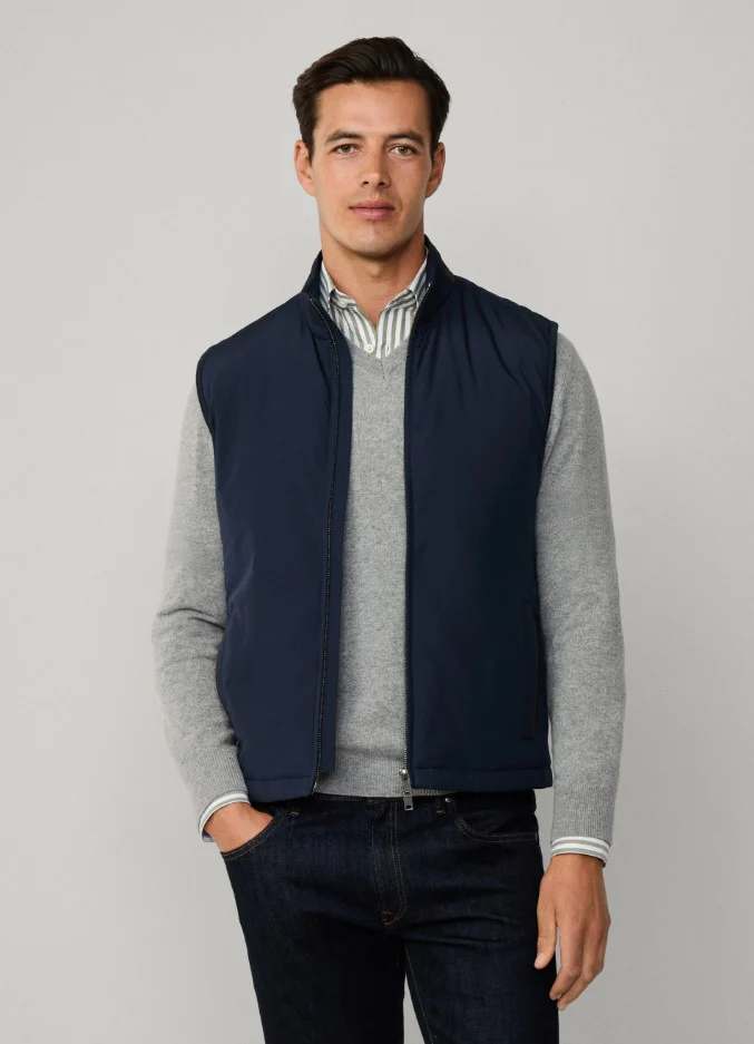 Bodywarmers blauw Hackett London