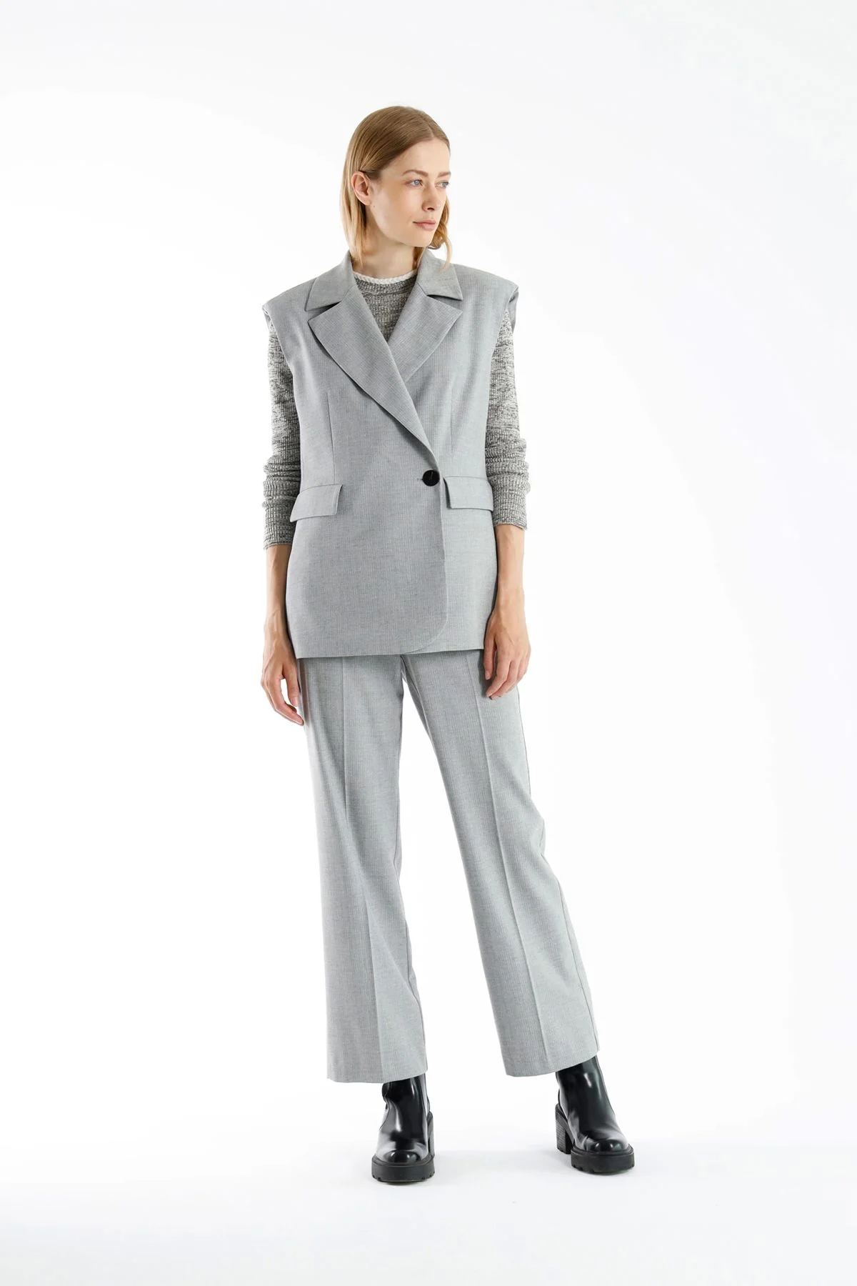 Bodywarmers grijs Julia June