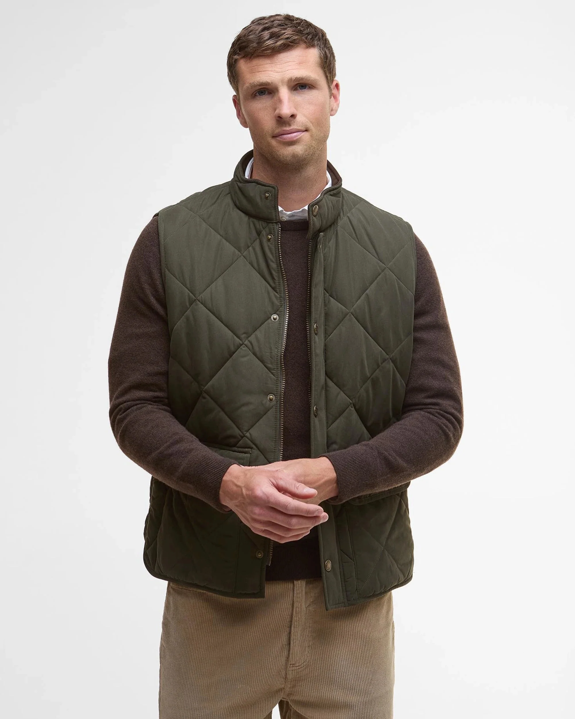 Bodywarmers groen Barbour
