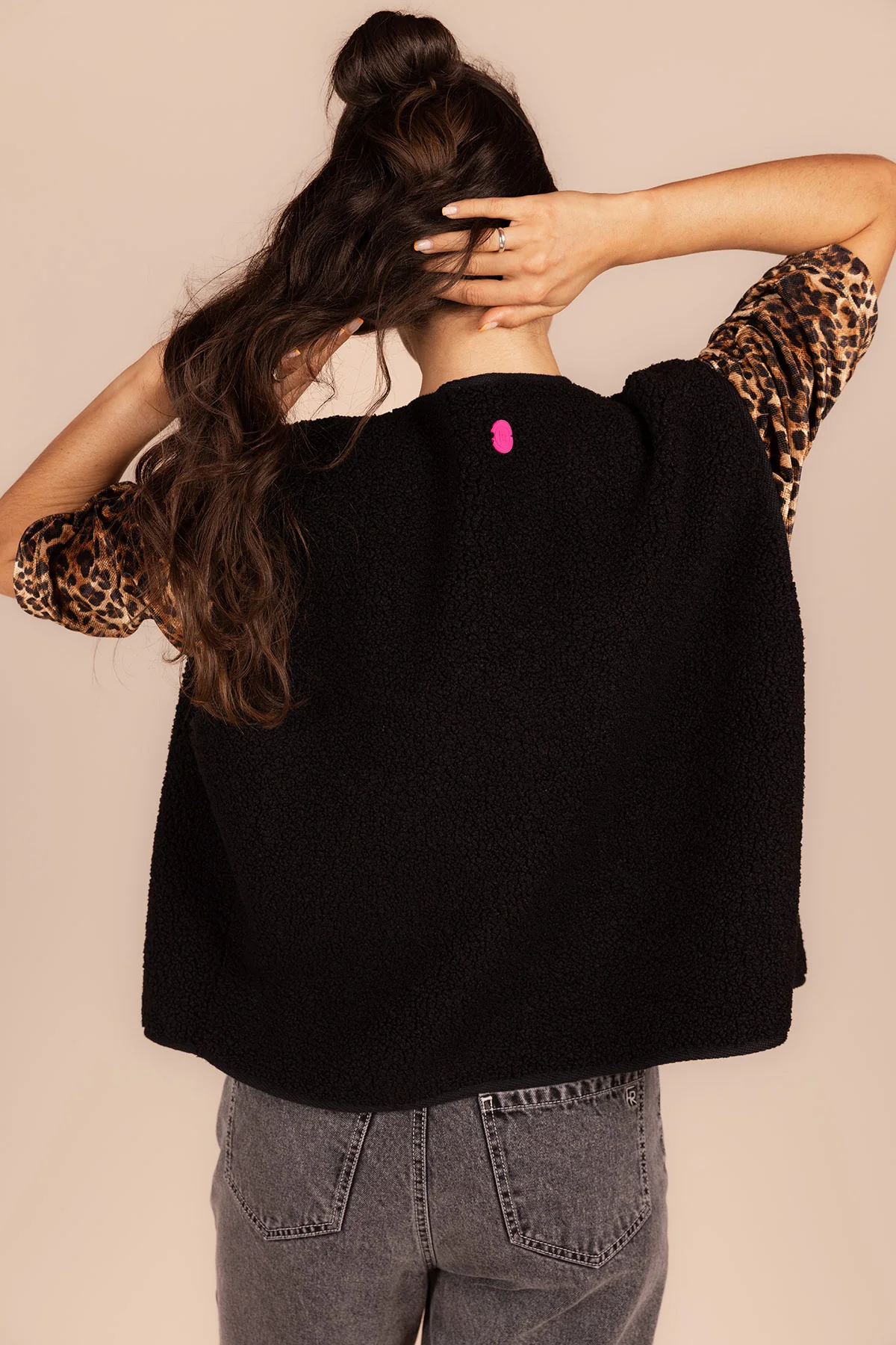 Bodywarmers zwart Four Roses - Image 2