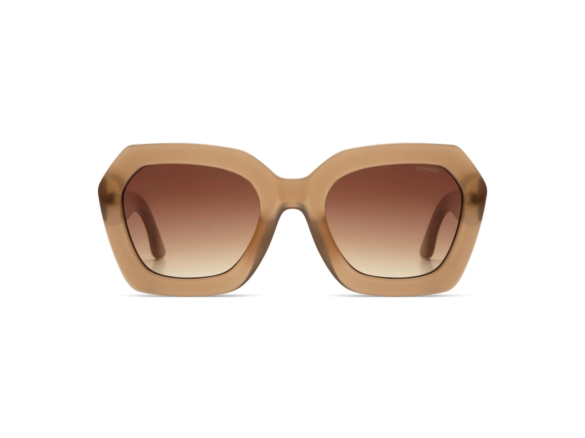 Brillen beige KOMONO