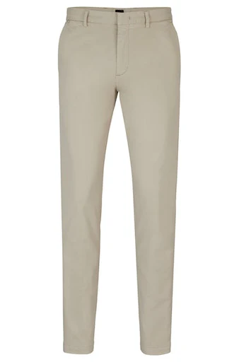 Broeken beige Boss Men Black
