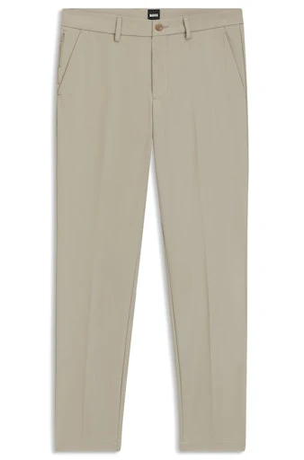Broeken beige Boss Men Black