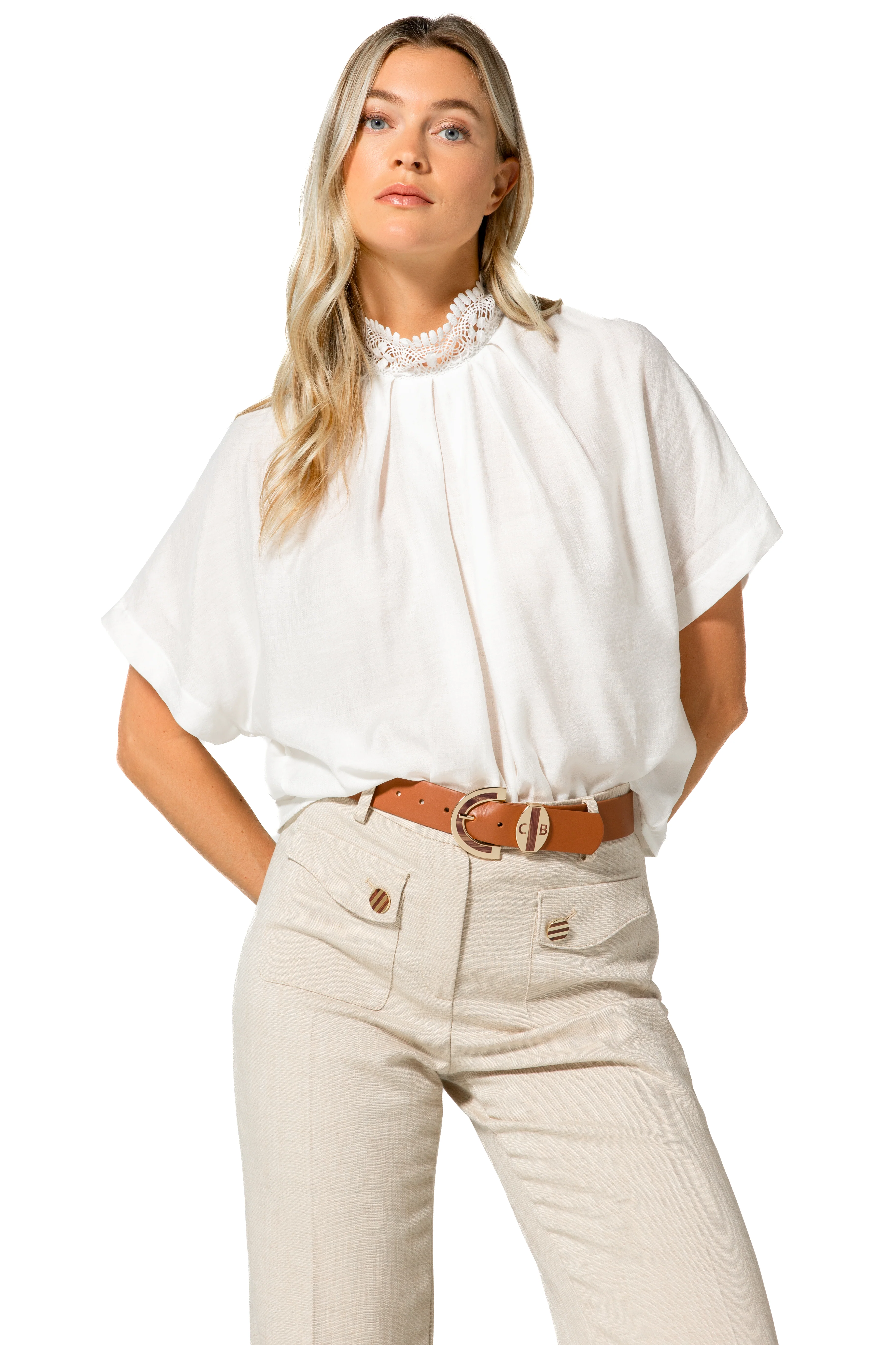 Broeken beige Caroline Biss - Image 5