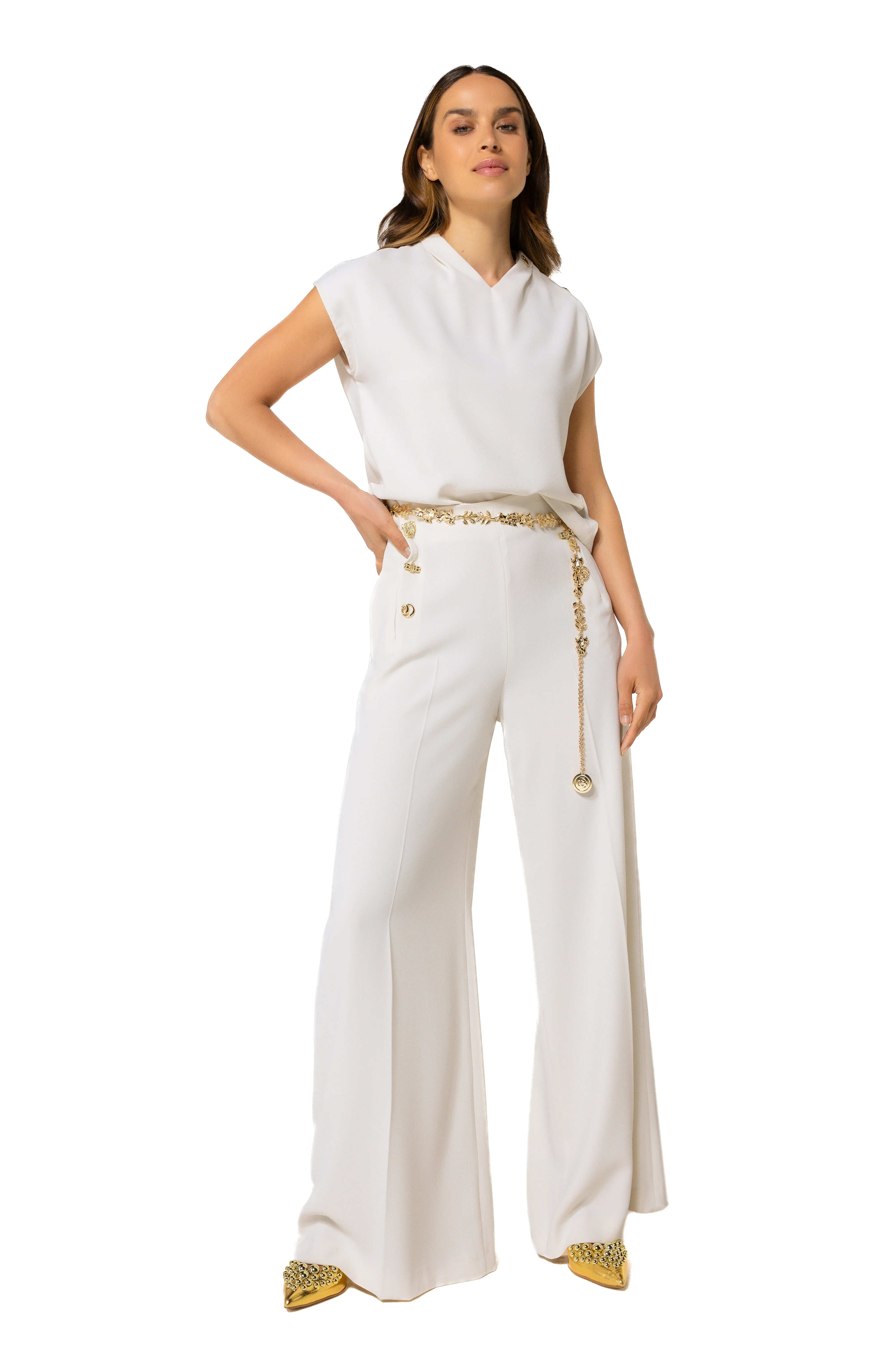 Broeken beige Caroline Biss - Image 5