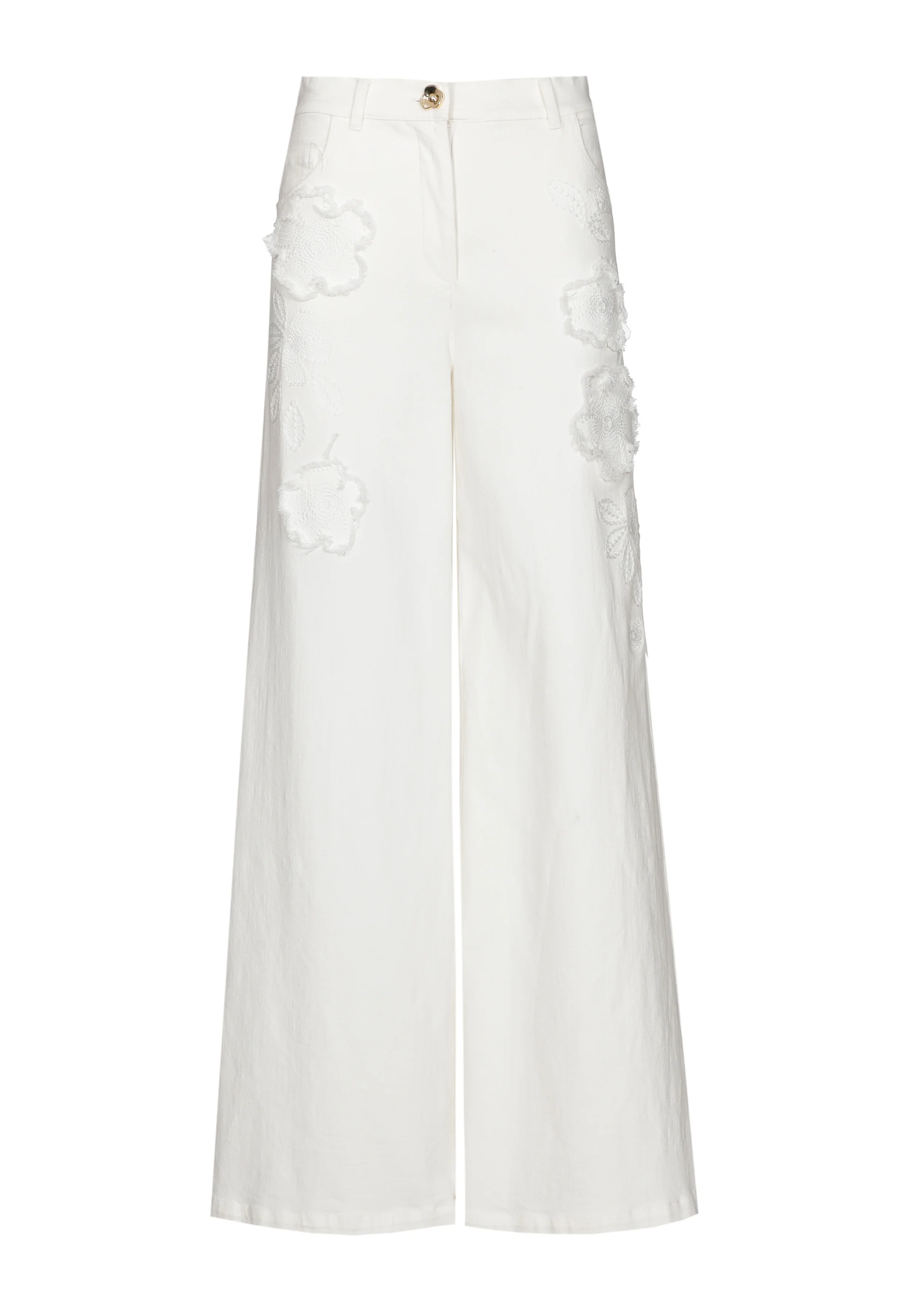 Broeken beige Caroline Biss