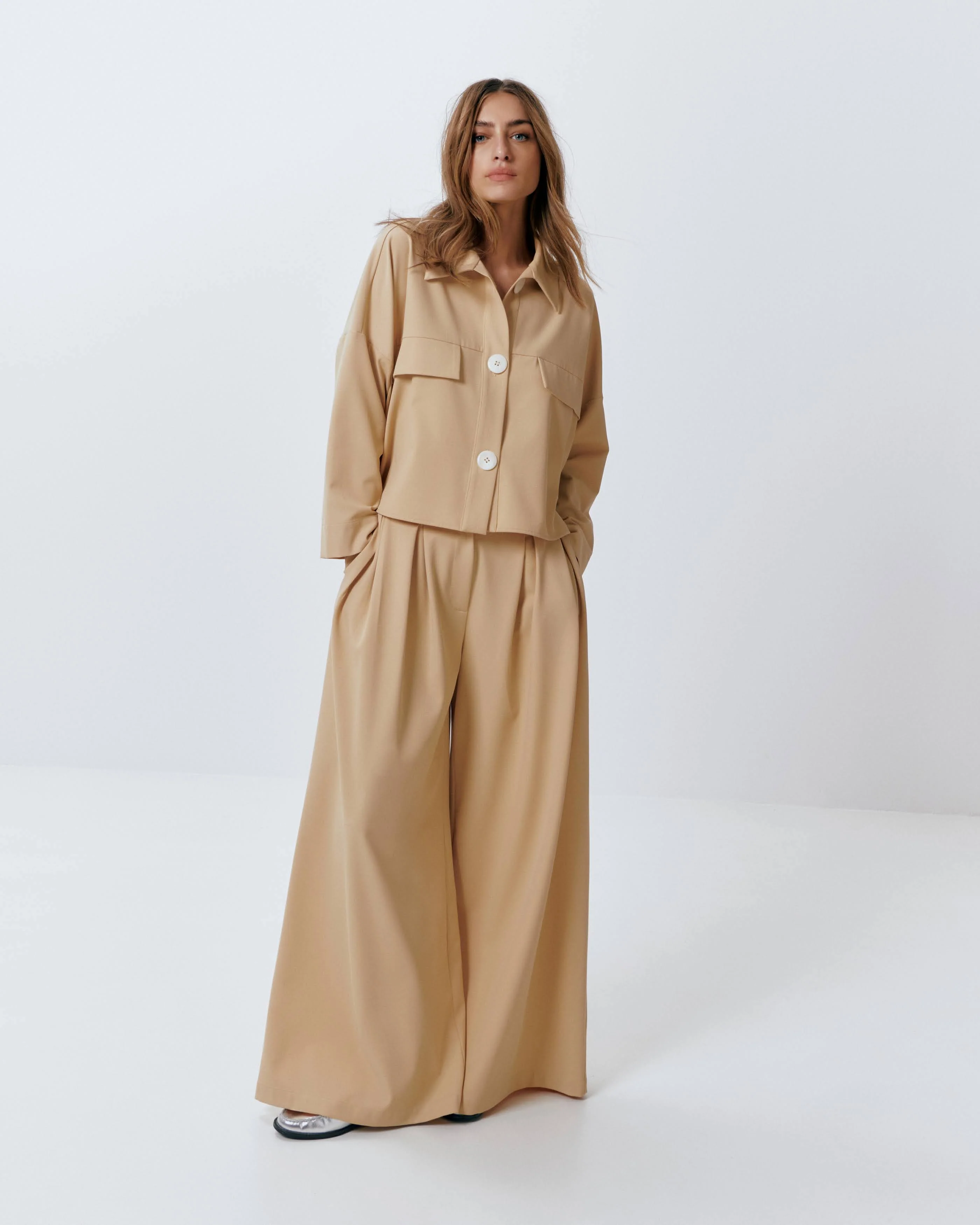 Broeken beige Julia June