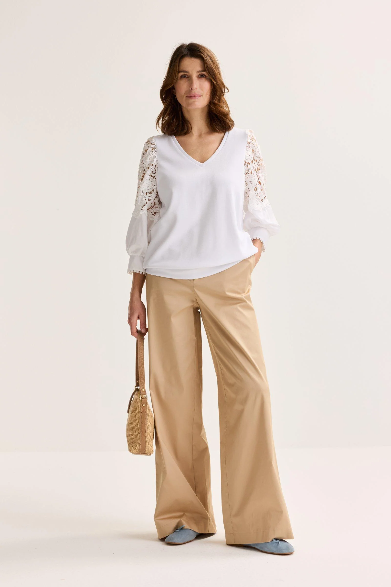 Broeken beige Mayerline