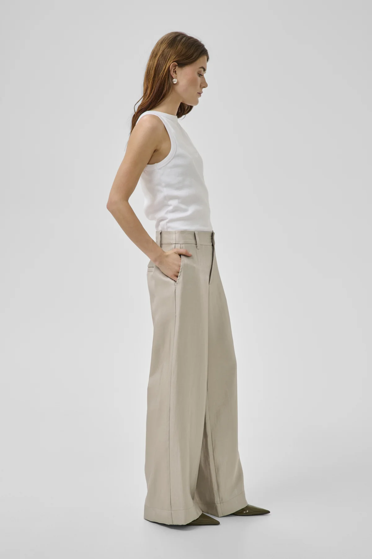 Broeken beige My Essential Wardrobe