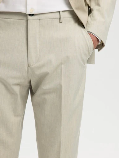 Broeken beige Selected HOMME - Image 5